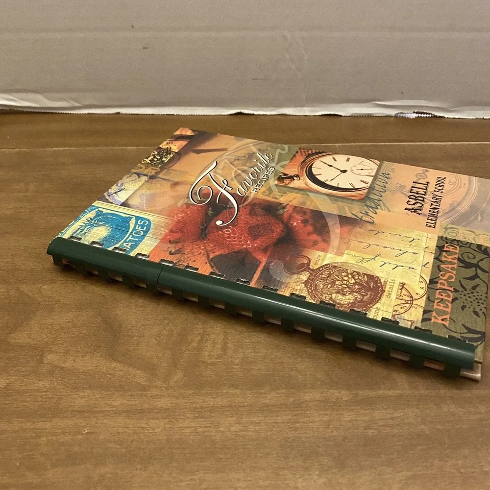 Fayetteville Arkansas Local Cookbook Asbell Elementary School 2003 Comb Binding